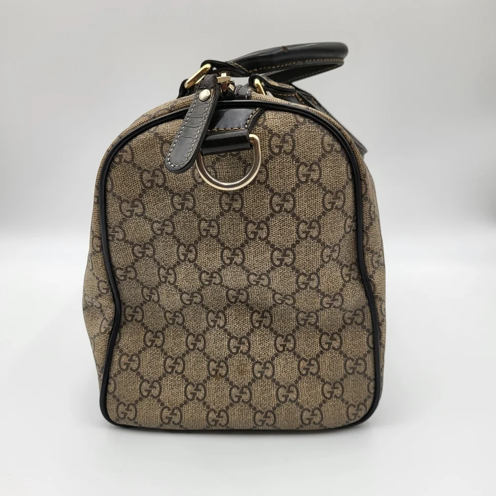 Gucci Coated Canvas Boston 30 Tattoo Rose Heart Bag Limited Edition..Authentic.. - Picture 5 of 15